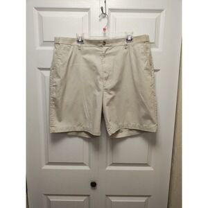 Men's Croft And Barrow Cream‎ Khaki's Size 40 Shorts